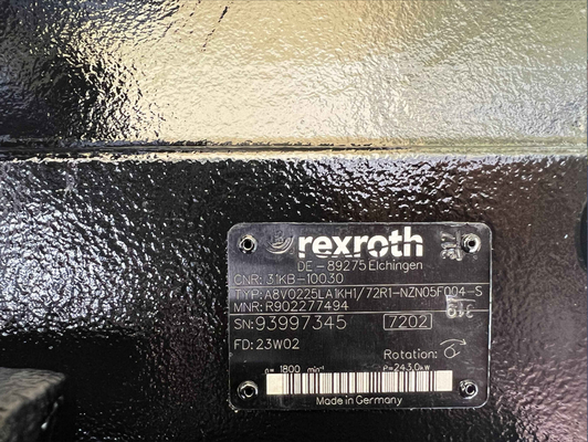Belparts graafmachine R505LVS hoofdpomp hydraulische pomp A8V0225LA1KH1 rexroth