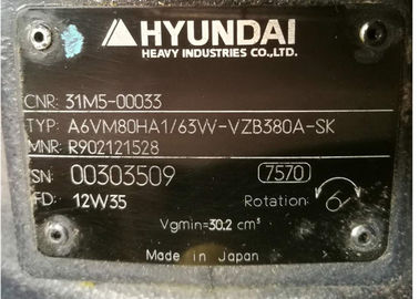 De Reismotor van het wielgraafwerktuig voor Hyundai r55w-3 r55w-7 31M5-00031