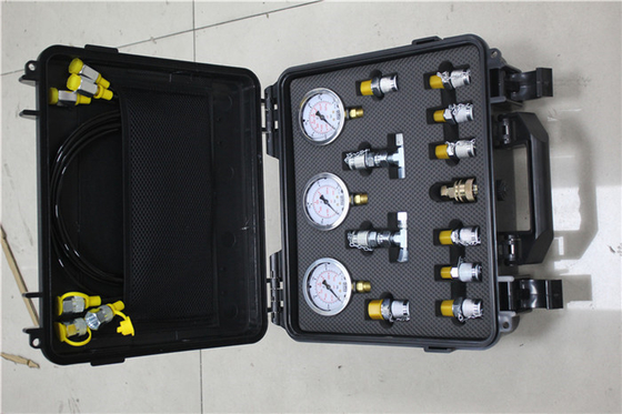 Het Systeem Kenmerkend Testend Kit Digger Pressure Gauge van graafwerktuigspare parts hydraulic