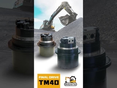 TM40 Excavator Final Drive levering