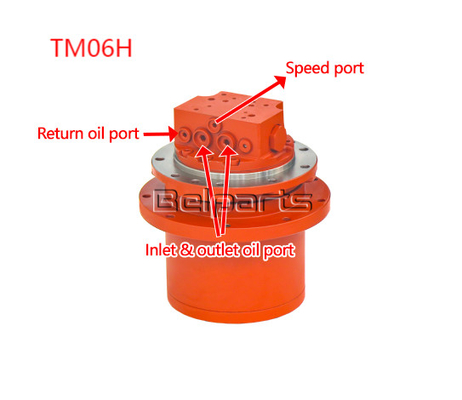Belparts E305.5 E306 Excavator Final Drive Assembly Voor TM06H GM06H Reismotor