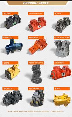 Mini-graafmachineonderdelen 353-0606 353-0607 353-0608 Graafmachine slot aandrijving versnellingsbak 315-4480 374D