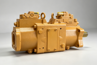 K7V280DTP1Y7R-1E05-V 349GC 352GC 355GC E349GC E352GC E355GC Hydraulische hoofdpomp 17T Schacht met PTO voor graafmachine zuigerpomp assemblage